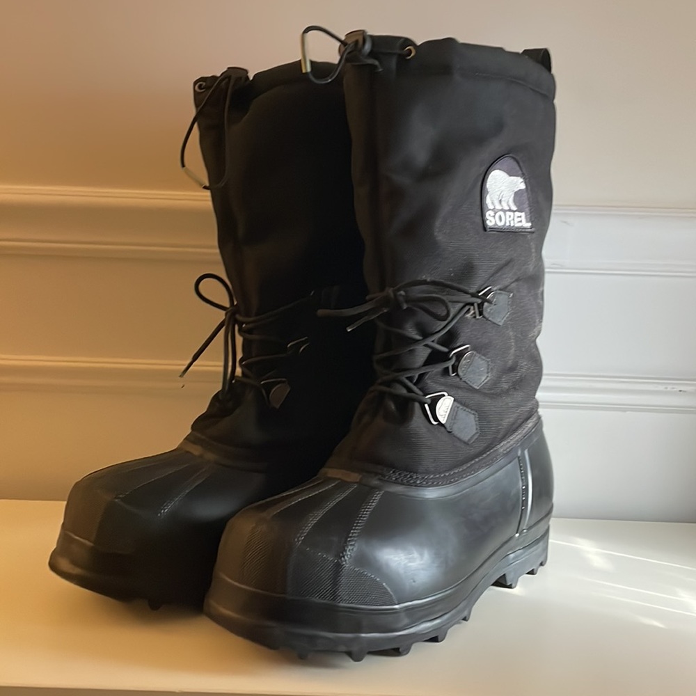 Mens Sorel Glacier Boots Size 11